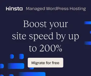 Boost your site speed by up tp 200% with Kinsta Managed Website Hosting