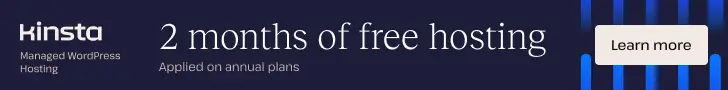 2 months free hosting | managed WordPress hosting Kinsta